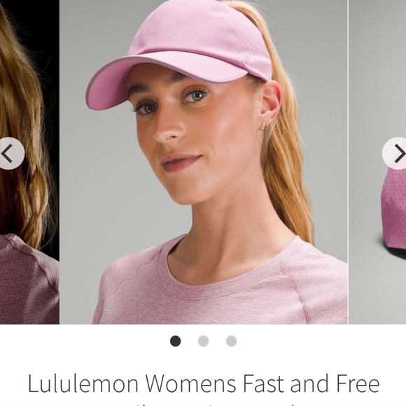 lululemon athletica Accessories - NWT Lululemon Fast and Free Run Light Pink Cap